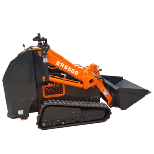 EVERUN brand ERS500 CE EPA small agriculture garden China diesel micro compact mini skid steer loaders with attachments