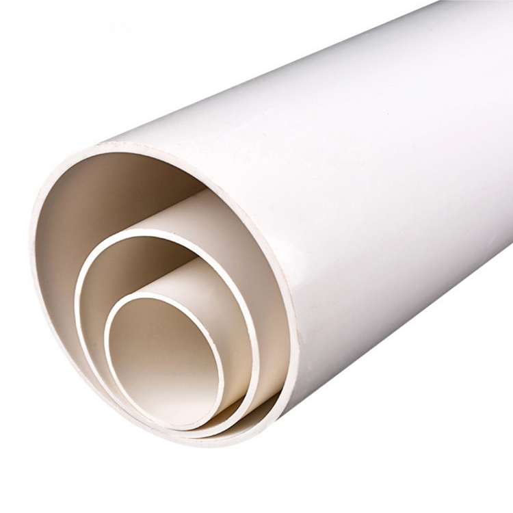 4 Inch 10Ft Plumbing Material Sanitary Oem  Ducting Schedule 40 Water Round Upvc Pvc Pipe