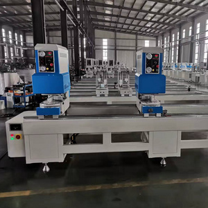 High Speed Double Head  Welding Machine for PVC Profile Window and Doors