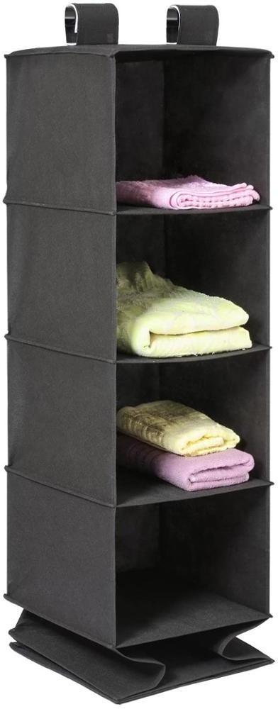 6 Shelf Hanging Organizer, Foldable Closet Shelves,Fabric Storage Bins for bedroom,dorm,home