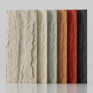 PU Artificial Stone Wall Panel Polyurethane Mushroom Stone 3D Decorative Stone Wall Panel