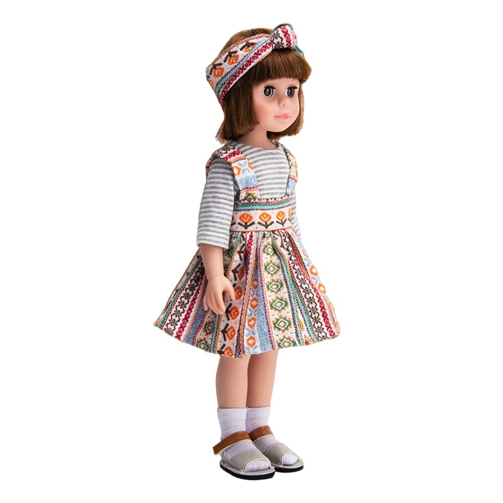 Everyest New Fashion 14inch Vinyl Doll Wholesale High Quality Beautiful American style girl Baby Doll