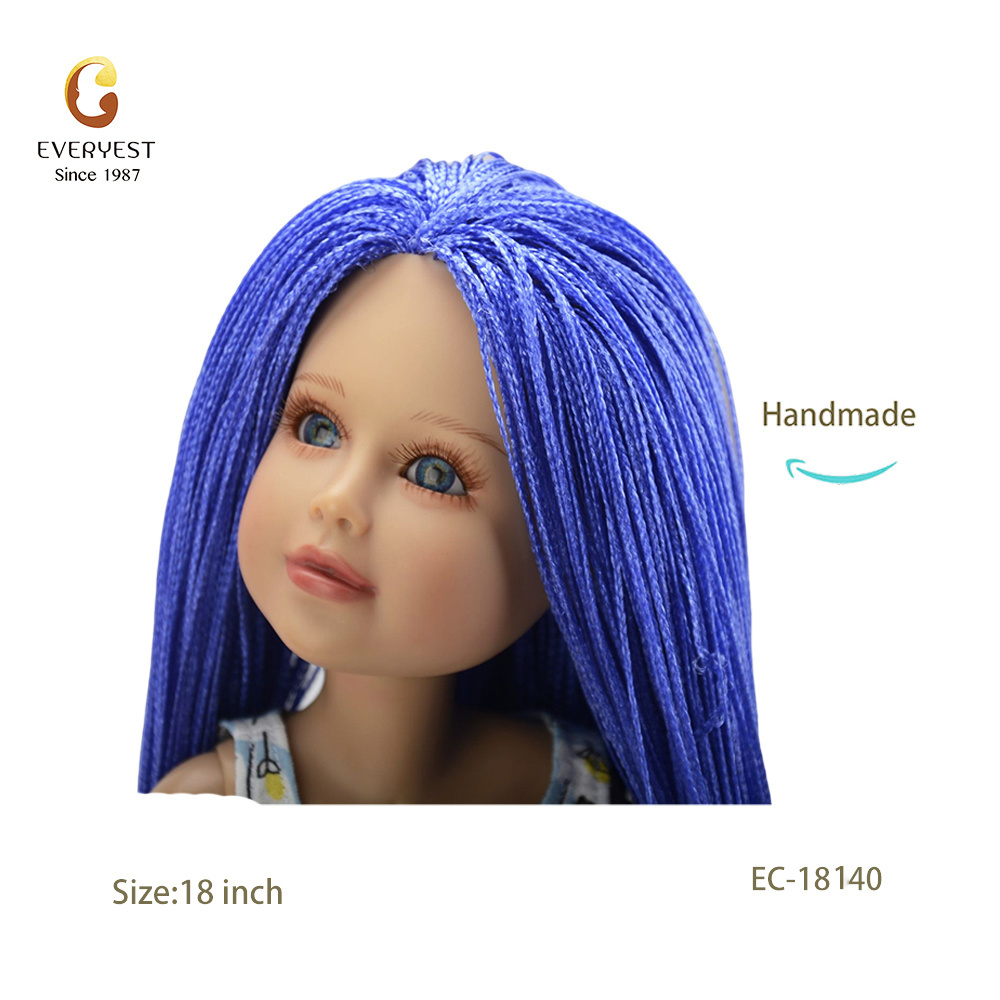 braid hair style 18 inch 45 cm body ball jointed doll bjd  fashion doll for sale