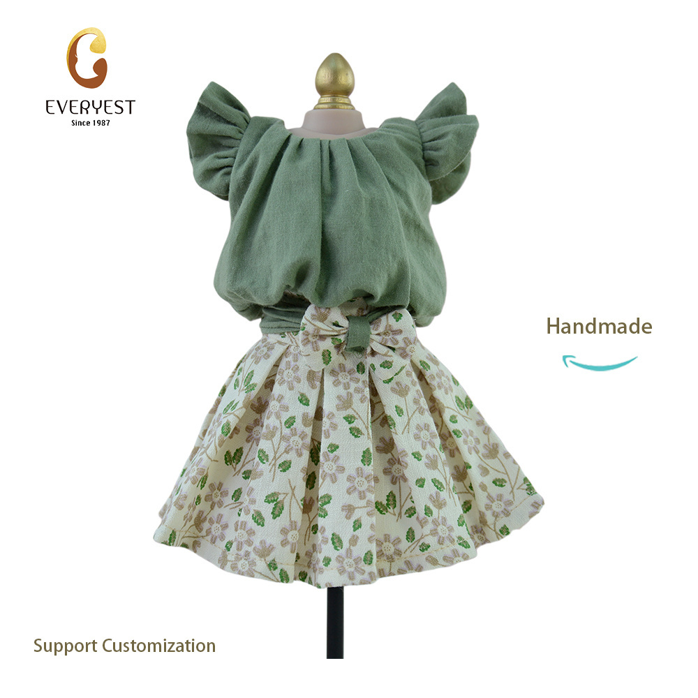 Pretty Dress 14 Inch Miniature Doll Clothes Female Rack for Sale PVC Opp Bag Fashion Girls 1:4 Doll Furniture Everyest Dolls