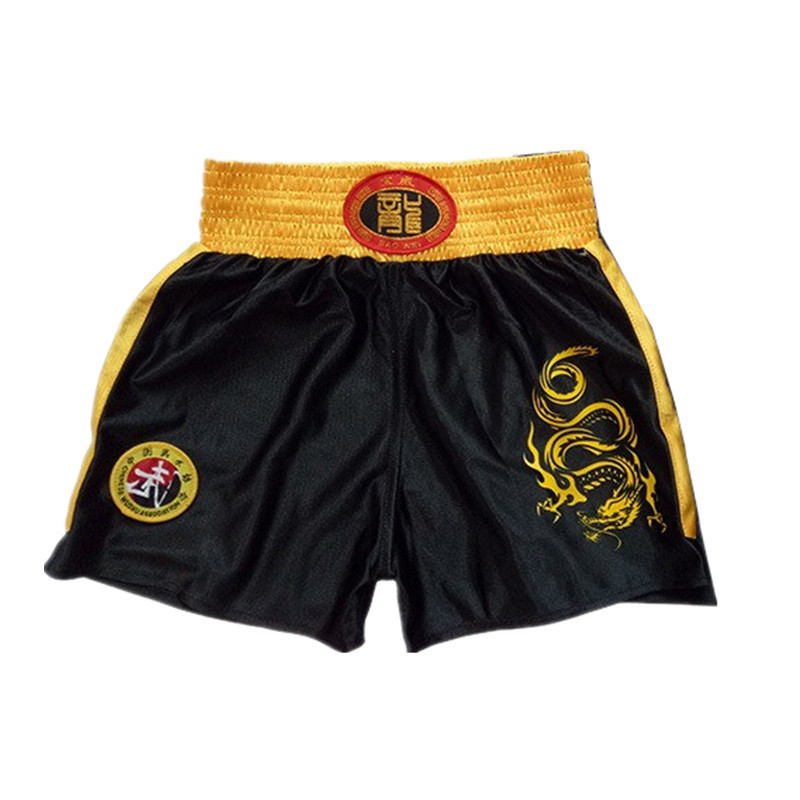 Shorts De Combat ARIASS - Muay Thai, MMA, Boxe, BJJ - Hommes, Femmes, Enfants - Fentes Latérales, Ceinture Élastique