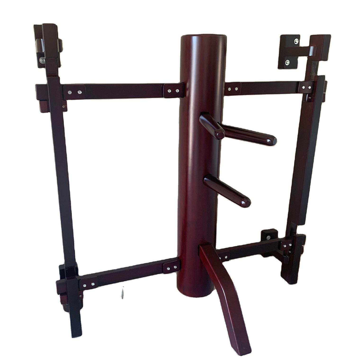 Traditional Solid Wooden Wall Mounted Wing Chun Dummy for Kung Fu and Wushu Practice