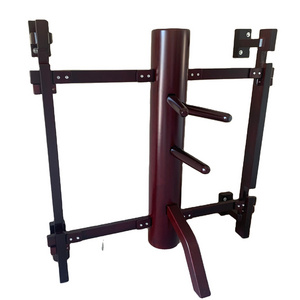 Traditional Solid Wooden Wall Mounted Wing Chun Dummy for Kung Fu and Wushu Practice