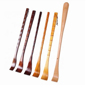 Wooden Back Scratcher Wood Back Scraper Scratching Massager Body Massage Hackle Itch Stick Health Product