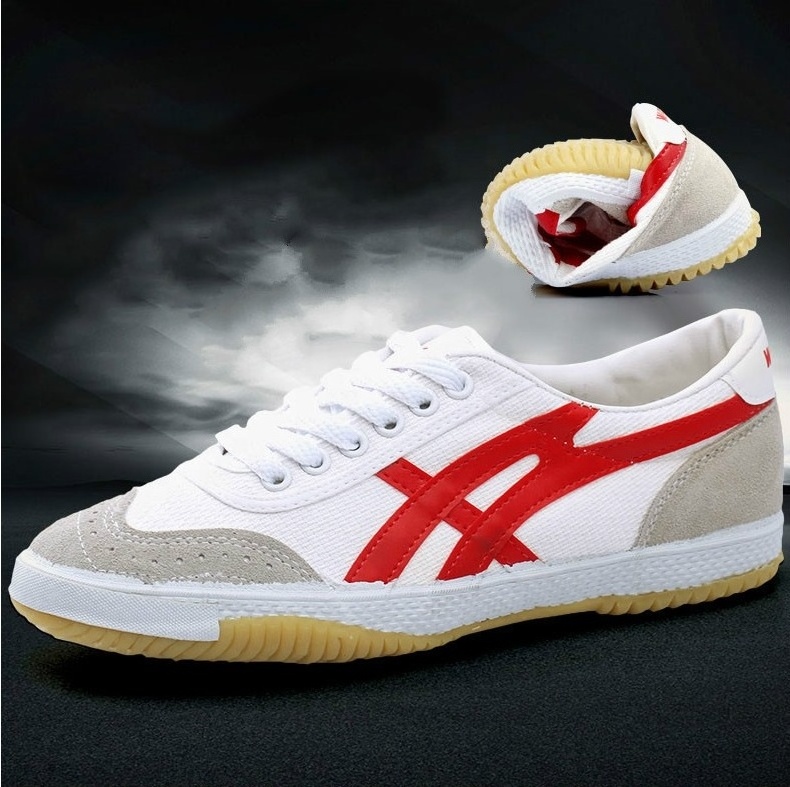 Free Shipping Chinese Sports Shoes Wushu Martial Arts Warrior Canvas Shoes