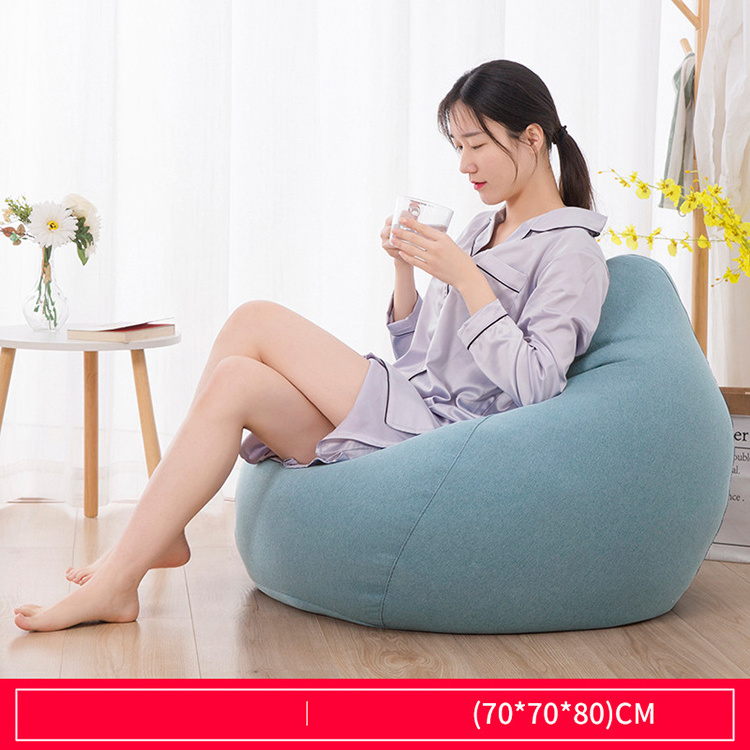 Inflatable foam bean bag sofa,comfortable memory foam bean bag,lazy sofa living room recliner chair with tiny stirrups