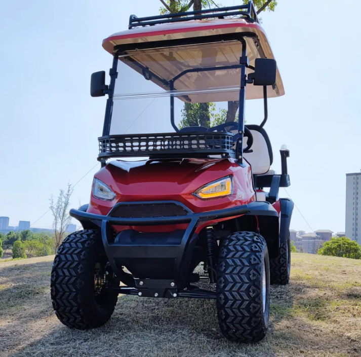 Advanced Engine Technology And Strong Power Luxury 4 Wheel Drive  Fast Charging Golf Cart