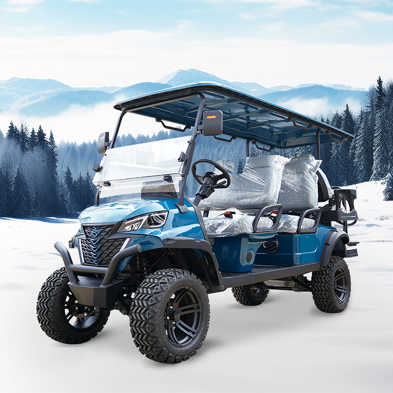 Advanced Engine Technology And Strong Power Luxury 4 Wheel Drive  Fast Charging Golf Cart