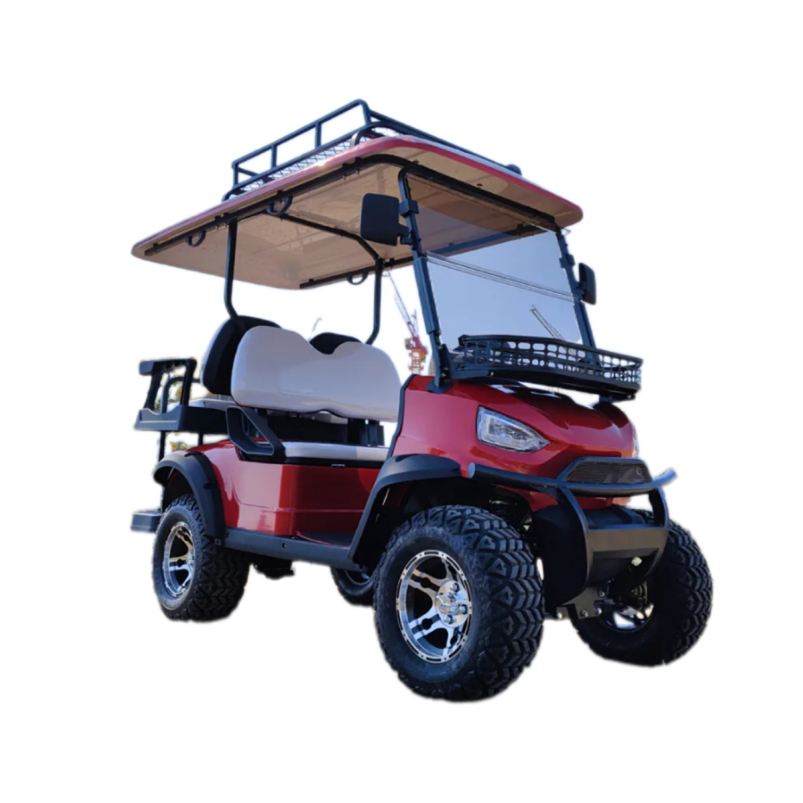 Advanced Engine Technology And Strong Power Luxury 4 Wheel Drive  Fast Charging Golf Cart