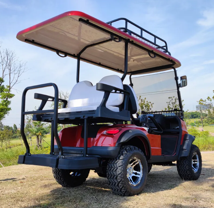 Advanced Engine Technology And Strong Power Luxury 4 Wheel Drive  Fast Charging Golf Cart