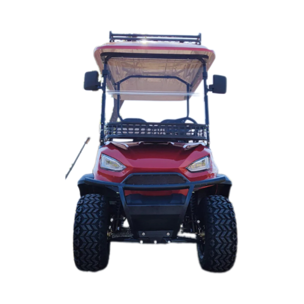 China Made Comfortable And Convenient 4 Wheel Lifted 4 Passenger Electric Club Car Off Road Utility Battery Golf Car