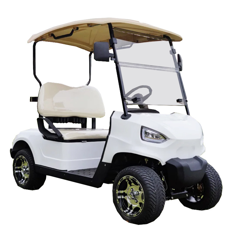 2 Seat Mini Buggy Off Road Brand New 4 Wheel Electric Club Car Golf Cart For Sale