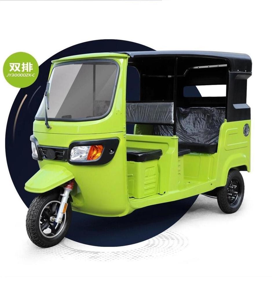 3000W Tvs Motor Tricycle Common for passenger  3 Wheel Electric Bike Keke Bajaj Electric Tricycle for Africa