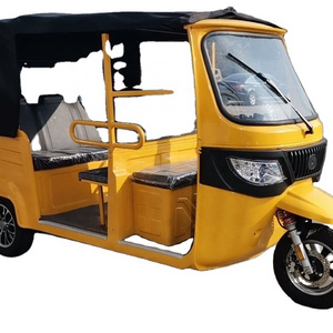 3 Seats Bajaj Passenger Tricycle 5 Seats Taxi Tricycle 1000W e-tricycles