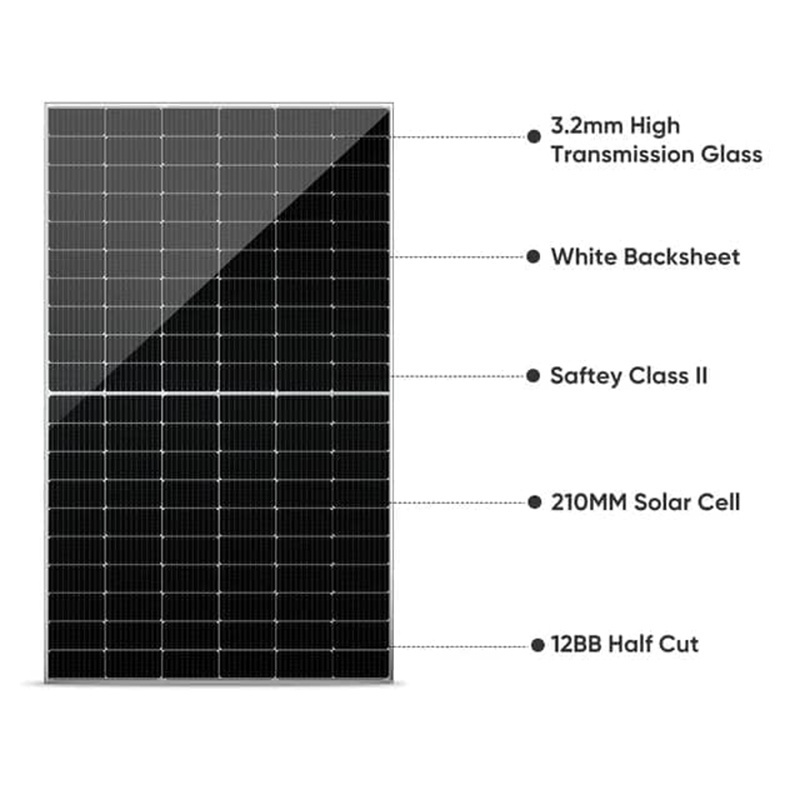 Longi black frame solar panels 410W 415W 420W 425W LONGi 430W mono photovoltaic module for custom residential