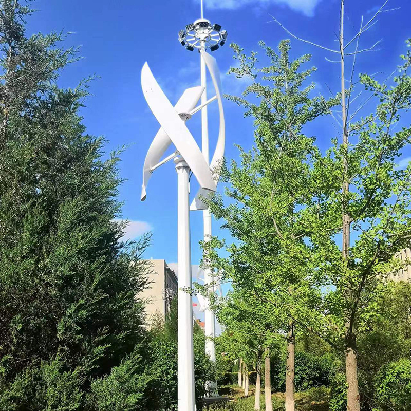 Magnetic Levitation Vertical Axis 1KW 2KW Wind Generator 12V/24V/48V Wind Turbine Aluminum Alloy Wind Solar Hybrid System Helios