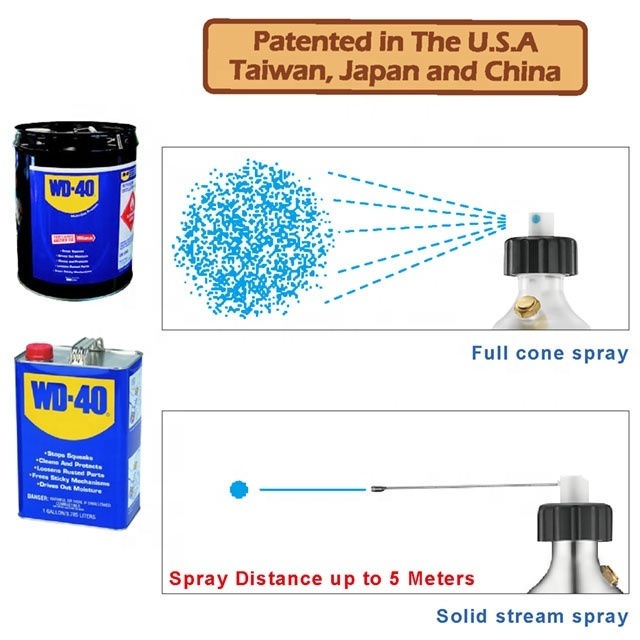 AR250 Aluminum Refillable Aerosol Spray Can