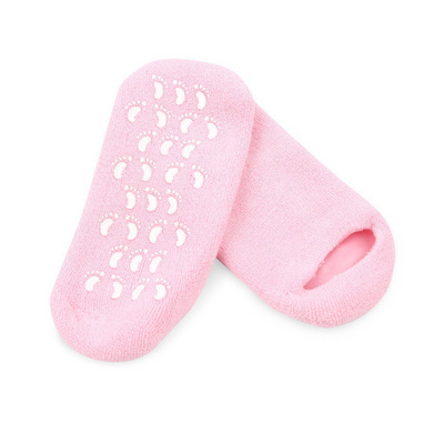 OEM Moisturizing Spa Gel Socks Moisturizer Glove Gel SPA Foot Gel Sock for Nursing