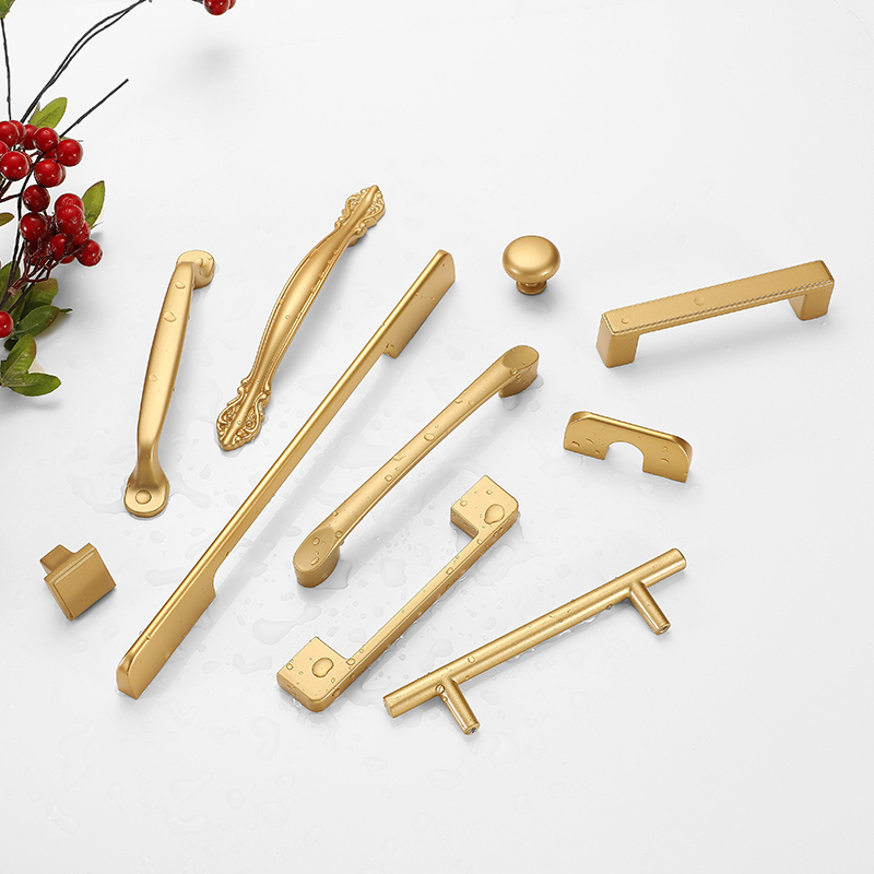 Gold  modern cabinet pulls gold knobs for cabinets and drawers closet door knobs cabinet door knobs