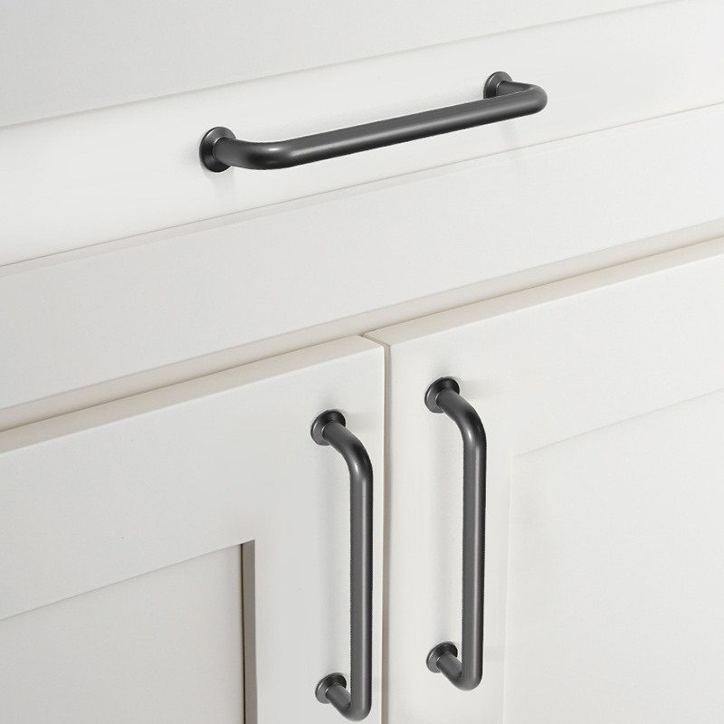 Bright  Wardrobe Door Handle Kitchen Cabinet Pull Handle diamond Furniture Hardwares Concealed Drawer Cabinet Pull Handle