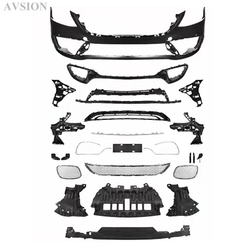 Body kits suitable for Mercedes Benz S-class W222 change to S65 AMG Front/Rear bumper assembly Car parts high quality