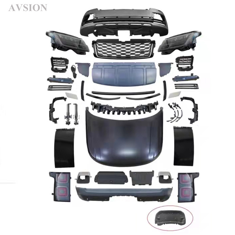 Wholesale auto accessories for RANGE ROVER VOGUE L405 13-17 conversion to 18-20 OEM model body kit with bumper assembly