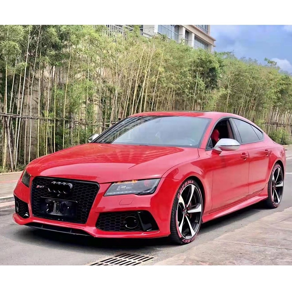 High quality body kit for Audi A7 C7 upgrade RS7 model include front bumper