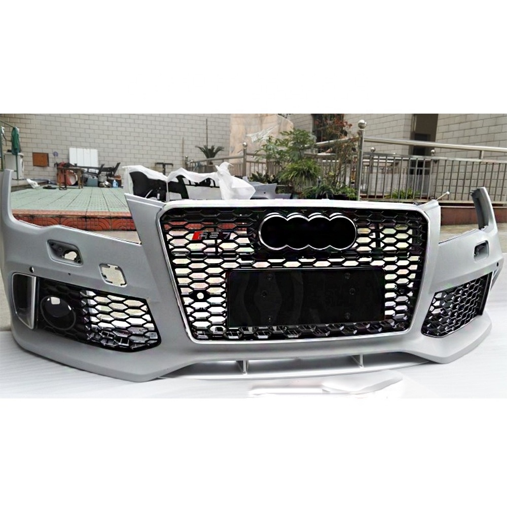 High quality body kit for Audi A7 C7 upgrade RS7 model include front bumper