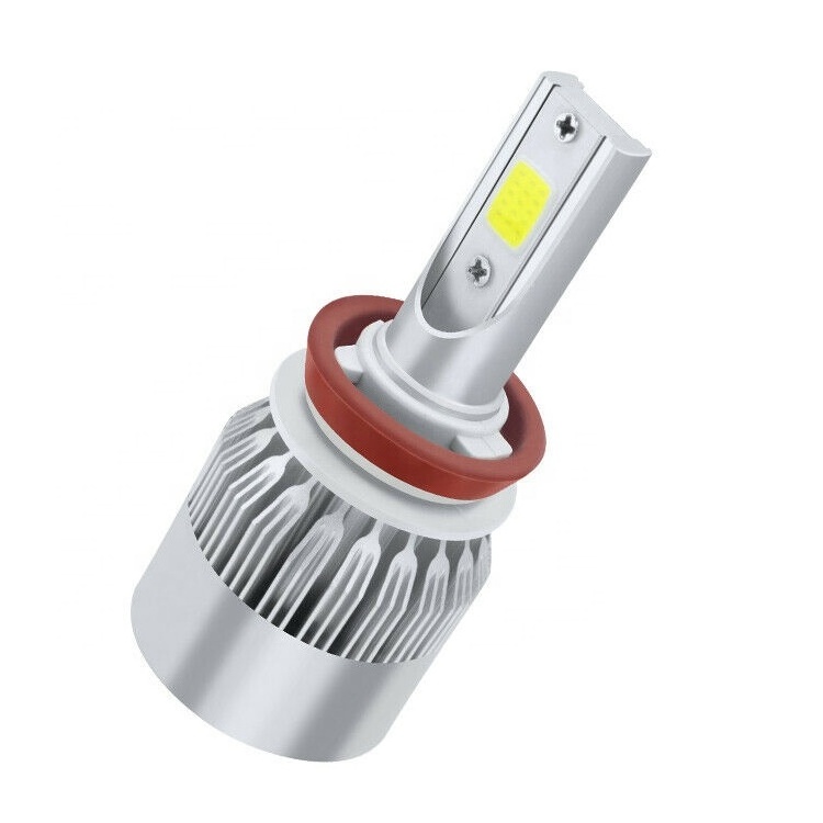 wholesale good price 36W 6000K COB H4 H7 H11 High low beam C6 Automobiles Auto led Headlight Bulb