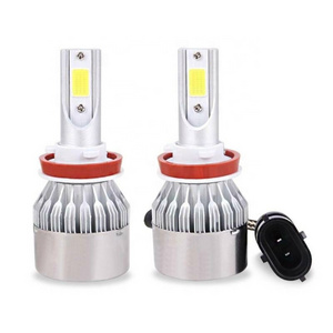 wholesale good price 36W 6000K COB H4 H7 H11 High low beam C6 Automobiles Auto led Headlight Bulb