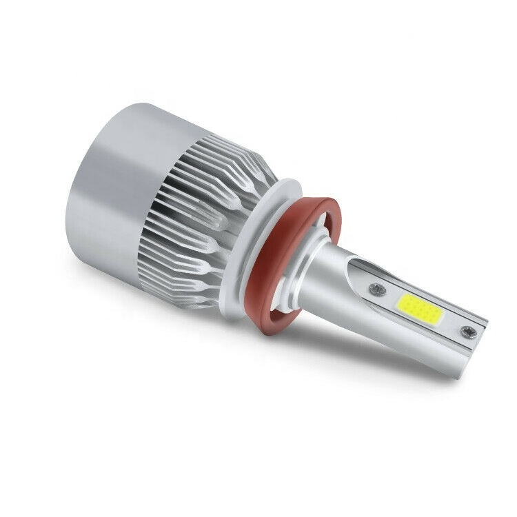 wholesale good price 36W 6000K COB H4 H7 H11 High low beam C6 Automobiles Auto led Headlight Bulb