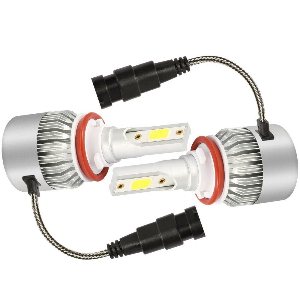 wholesale good price 36W 6000K COB H4 H7 H11 High low beam C6 Automobiles Auto led Headlight Bulb