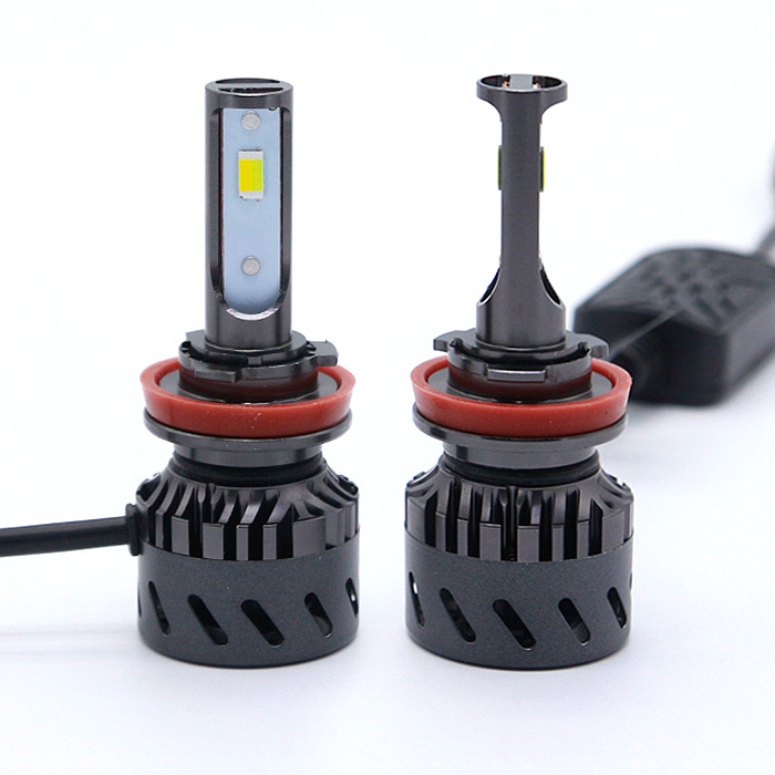 Super Mini E380 3000K  Three Colors Car Headlamp Bulb H4 LED 3000K H7 H11 9005 Car  LED Headlight