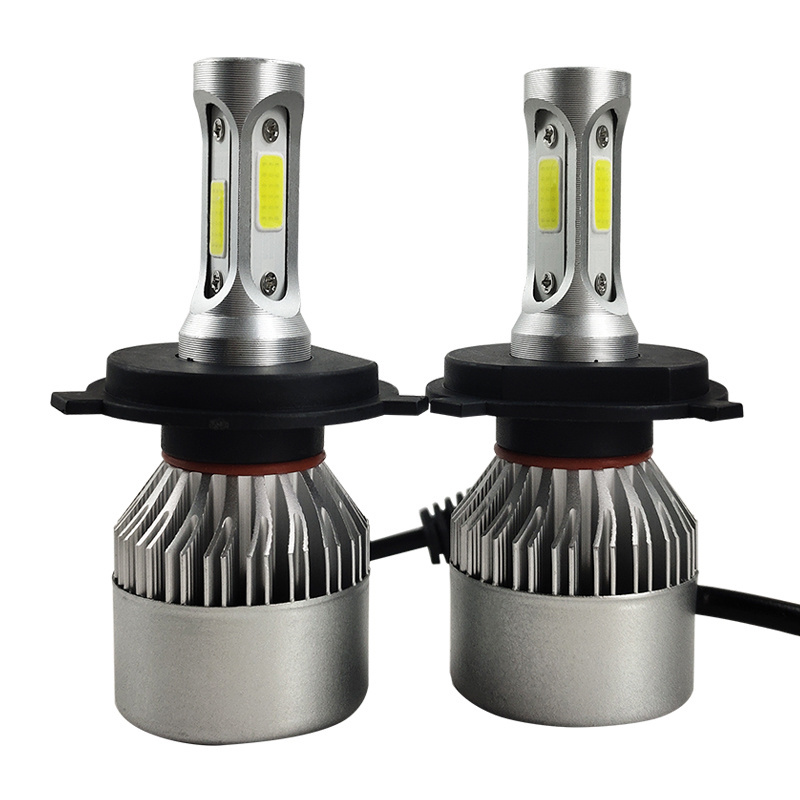 S2 cob car headlight 9005 9006 h1 h4 h7 h11 72w 8000lm high power S2 led headlight bulbs for car