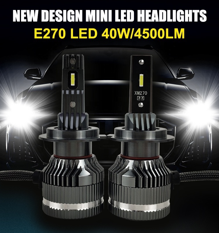 best good price led 1860csp E270 60w Auto car light 9005 9006 H7 H8 H11 H13 H4 automatic Faro Car led Headlight Bulb