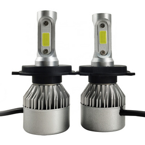 auto lighting system Car Auto Headlight COB Led Car headlight S2 H4 LED Headlight Bulbs 36W 3800LM