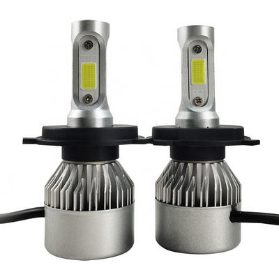 auto lighting system Car Auto Headlight COB Led Car headlight S2 H4 LED Headlight Bulbs 36W 3800LM