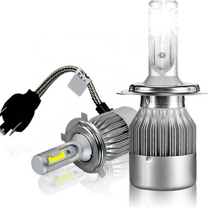 Car auto C6 LED Headlight H1 H3 H7 H4 H11 9005 9006 car led headlight bulb conversion kit 36w