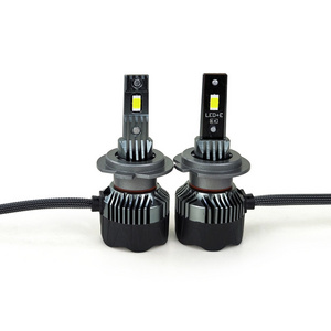 EVITEK New Arrival Accesorios Para Auto XM270 50W 6000LM  6000k H7  9005 9006 h4 Led Headlight Car Accessories For 12V Car