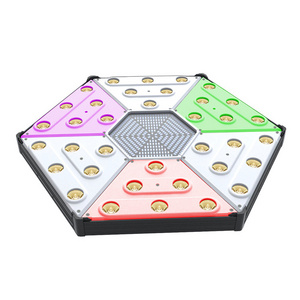 5800-6400k gold Matrix dream color tile effect triangle matrix light stage led retro light