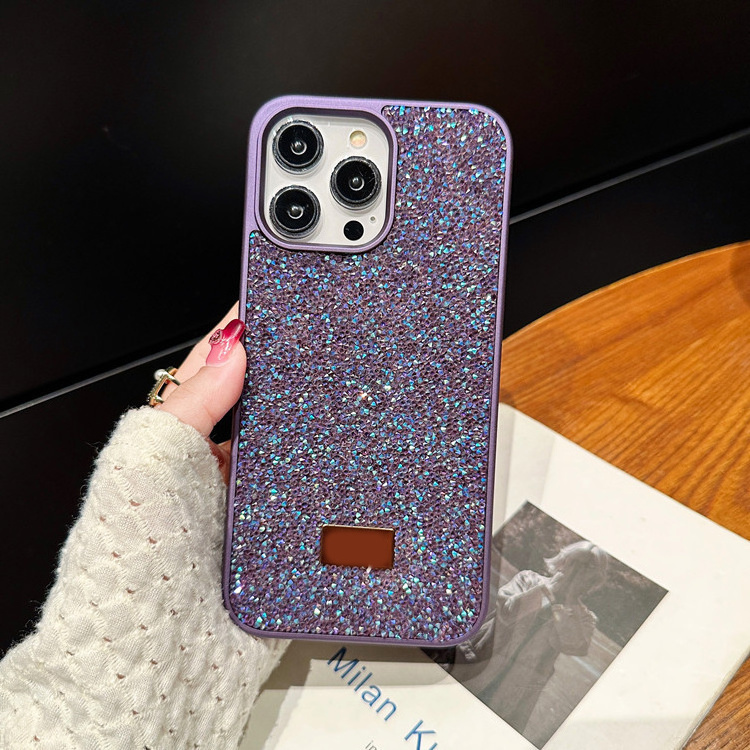 Luxury Tpu Soft Mobile Cover Glitter Shining Mobile Phone Case For Iphone 15 Pro Max All Model Back Cover