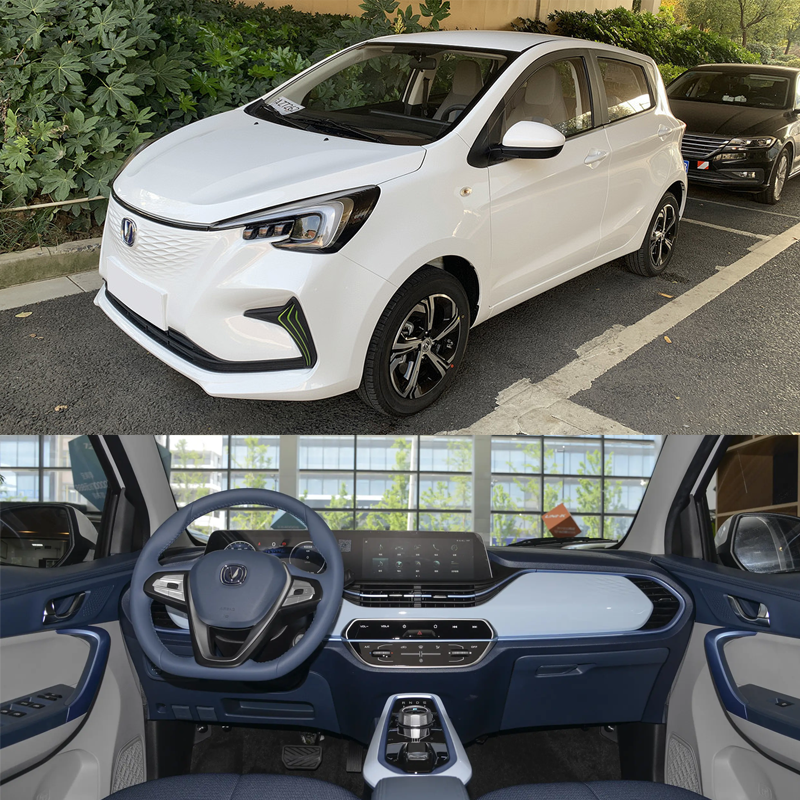 New EV Car 23 Changan Benben E Star E-Star National Edition Delightful Range Cheap Electric Car E Star Changan 2023 300km Electr