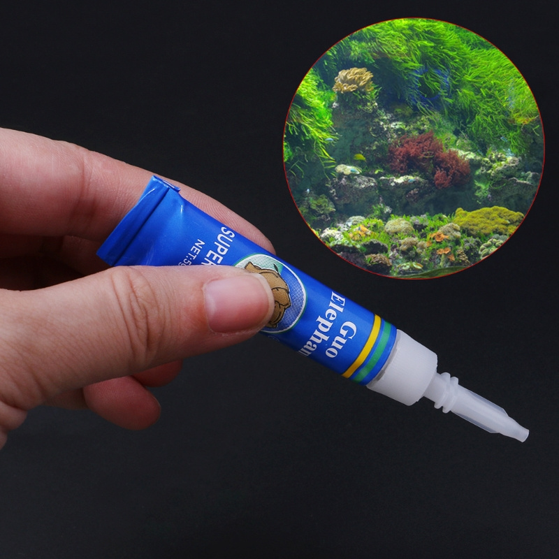 Aquarium adhesive super glue