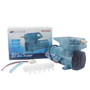 Aquarium Fish Tank DC 12V Air Pump Portable Aquaculture Air Compressor Oxygen Aerator Pump 38L/min