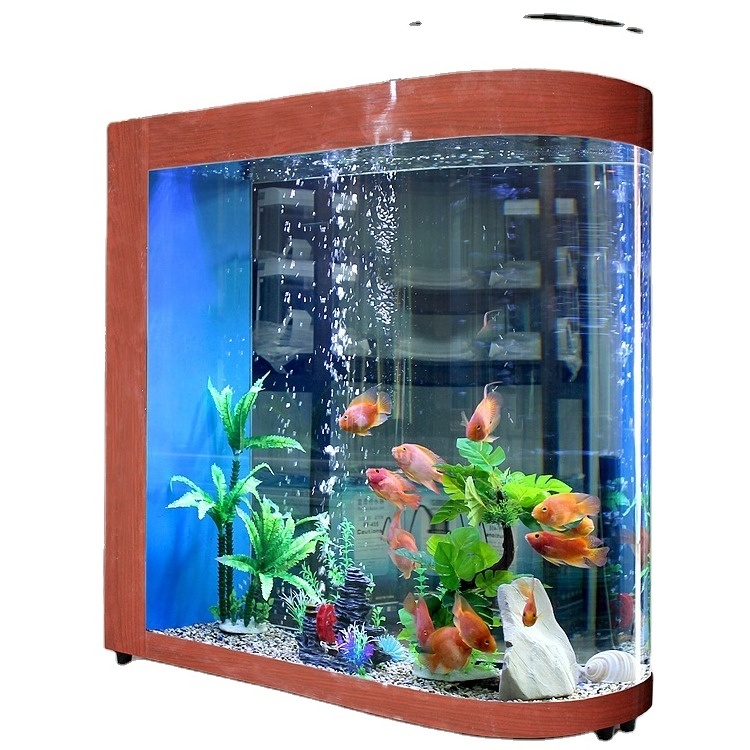 Transparent large acrylic aquariums table fish tank for sale