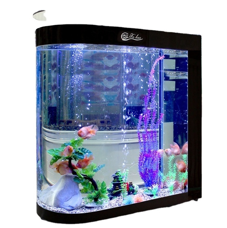 Transparent large acrylic aquariums table fish tank for sale